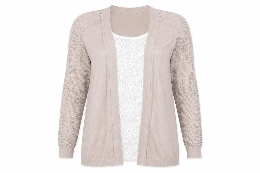 Womens UK Size 18 RJR.John Rocha Beige Pullover Jumper