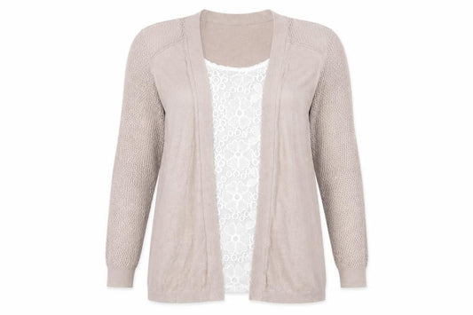 Womens UK Size 18 RJR.John Rocha Beige Pullover Jumper