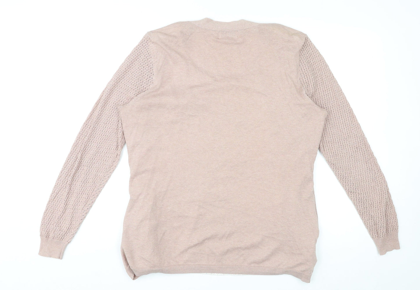 Womens UK Size 18 RJR.John Rocha Beige Pullover Jumper