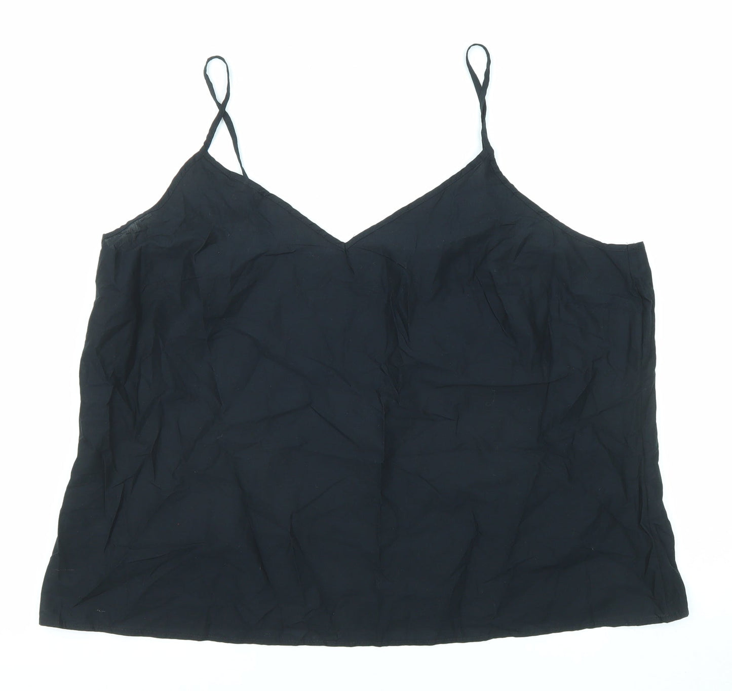 Womens UK Size 20 Marks and Spencer Blue Basic Tank