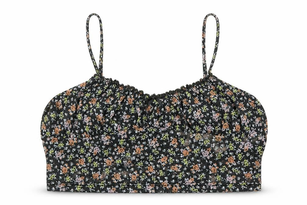 Womens UK Size 8 ASOS Multicoloured Cropped Tank