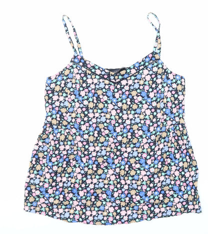 Womens UK Size 10 Marks and Spencer Multicoloured Basic Tank