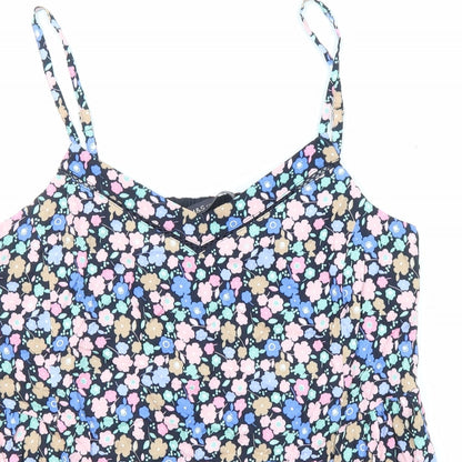 Womens UK Size 10 Marks and Spencer Multicoloured Basic Tank