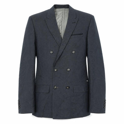 Mens UK Size 40 River Island Regular Grey Suit Jacket