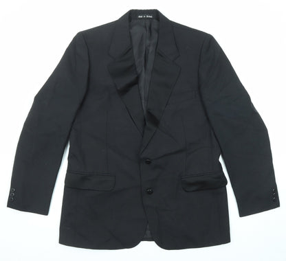 Mens UK Size 42 Dunn & Co Regular Black Suit Tuxedo