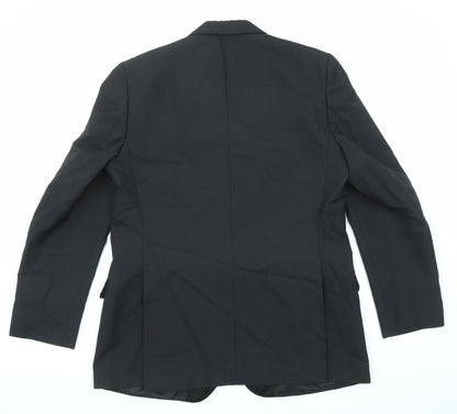Mens UK Size 42 Dunn & Co Regular Black Suit Tuxedo