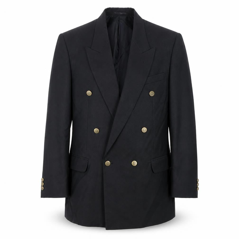 Mens UK Size 42 Classic Regular Black Suit Jacket