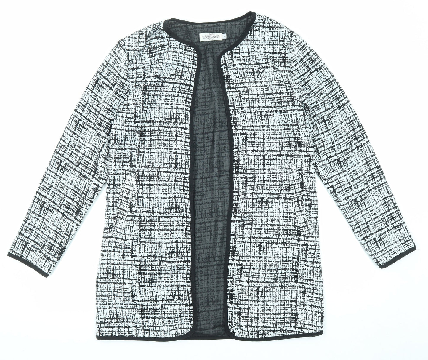 Womens UK Size S In the Style Black Jacket