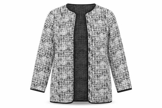 Womens UK Size S In the Style Black Jacket