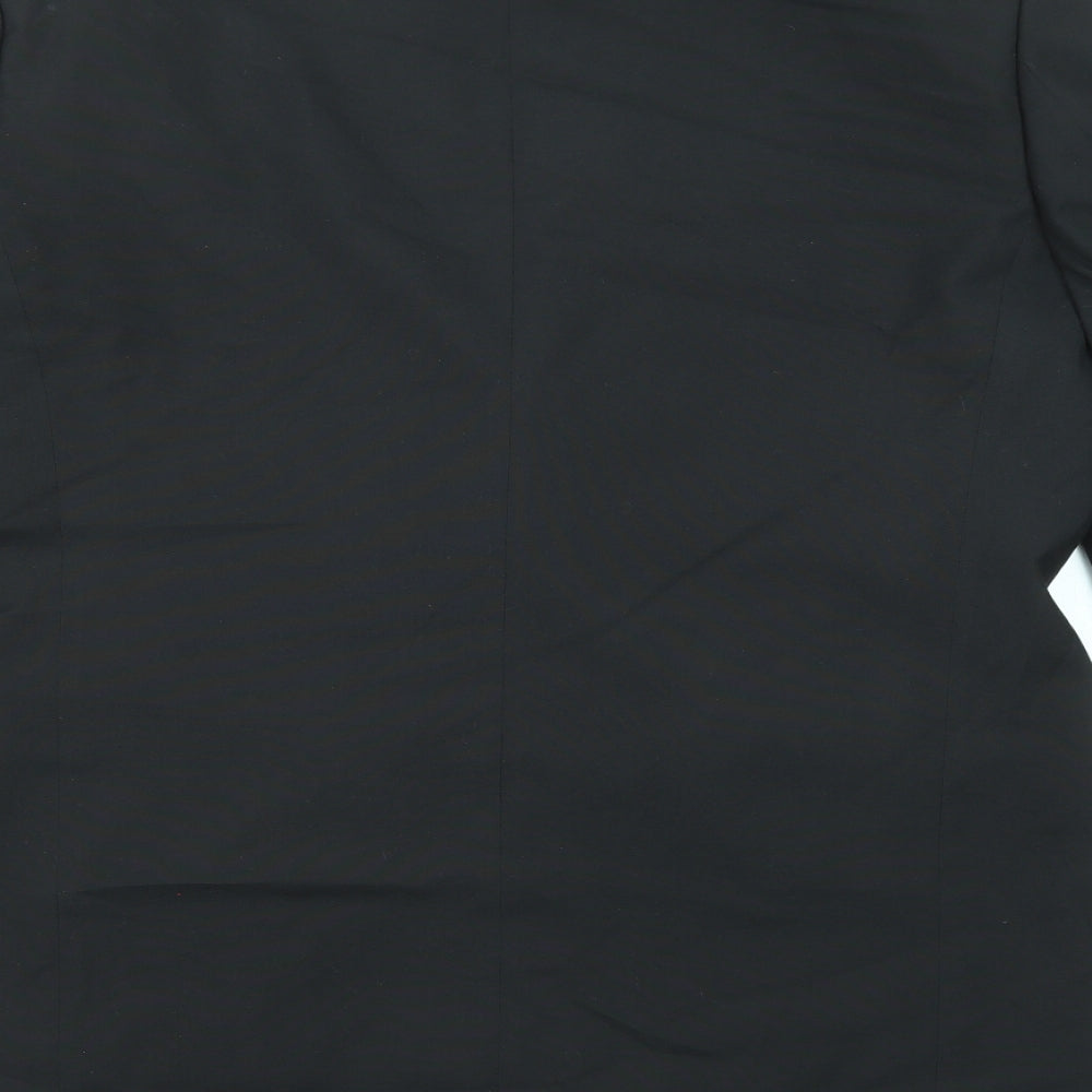 Mens UK Size 42 Marks and Spencer Regular Black Suit Tuxedo
