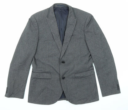 Mens UK Size 40 NEXT Regular Grey Suit Jacket