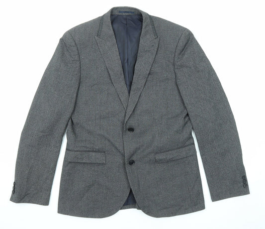Mens UK Size 40 NEXT Regular Grey Suit Jacket