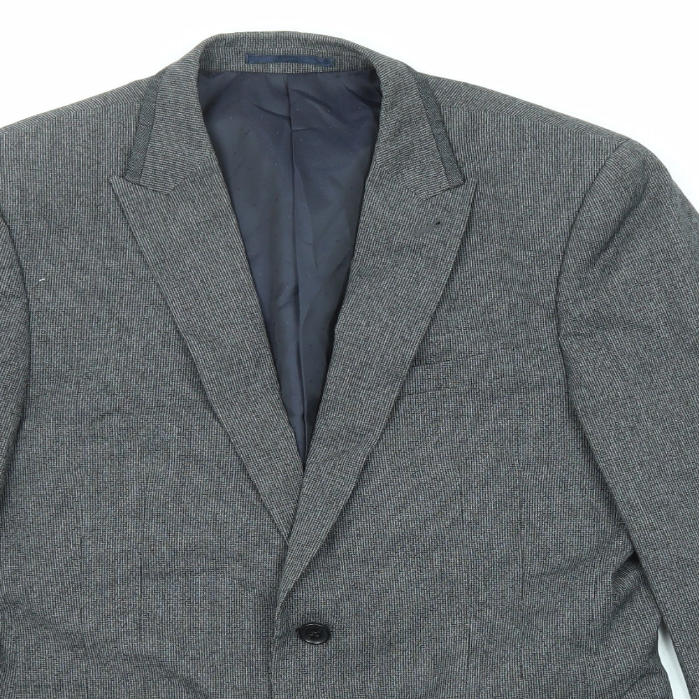 Mens UK Size 40 NEXT Regular Grey Suit Jacket
