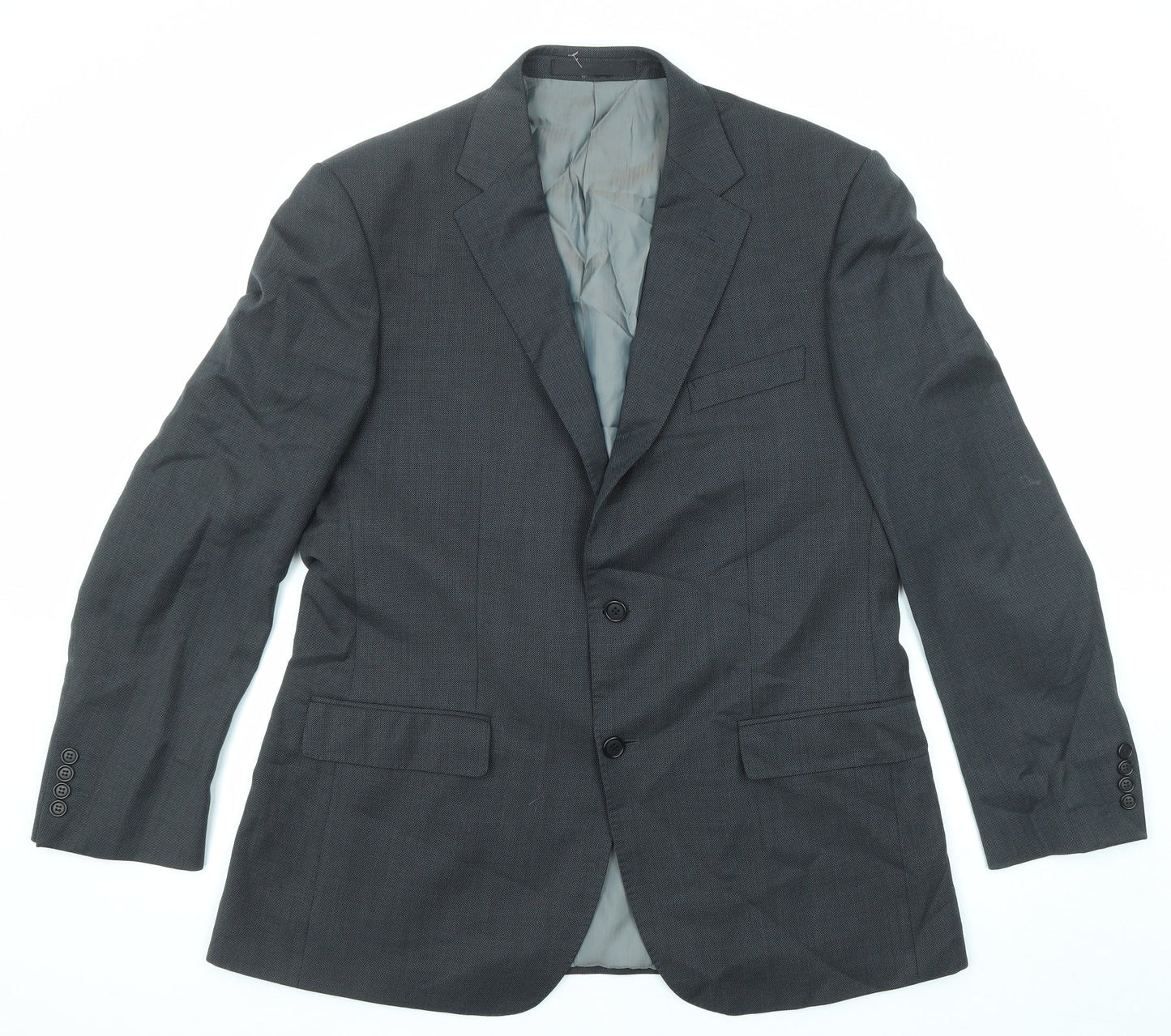 Mens UK Size 42 Marks and Spencer Regular Black Suit Jacket