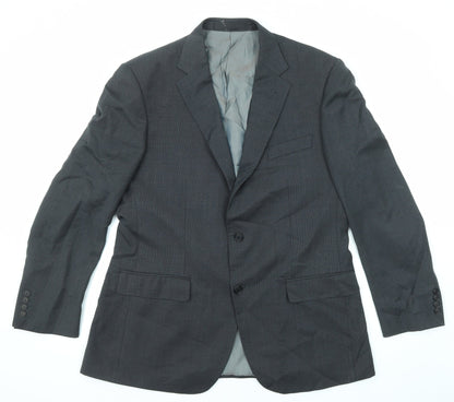 Mens UK Size 42 Marks and Spencer Regular Black Suit Jacket