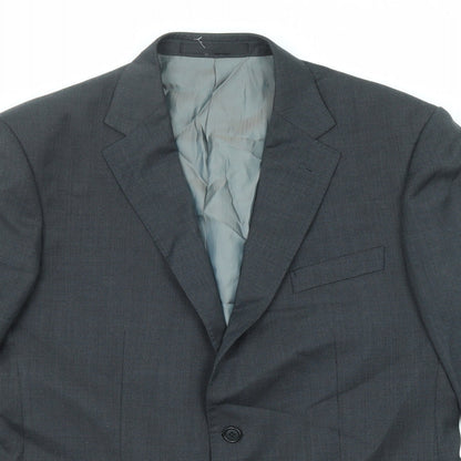 Mens UK Size 42 Marks and Spencer Regular Black Suit Jacket