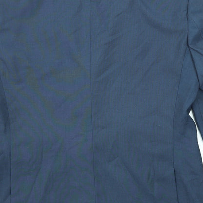Mens UK Size 42 Burton Regular Blue Suit Jacket