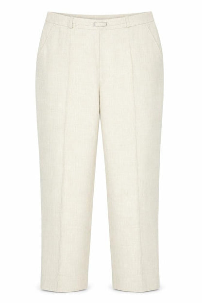 Womens UK Size 14 EWM Regular Fit  Beige Trousers