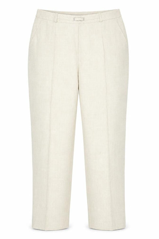 Womens UK Size 14 EWM Regular Fit  Beige Trousers