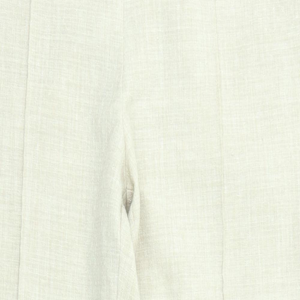 Womens UK Size 14 EWM Regular Fit  Beige Trousers