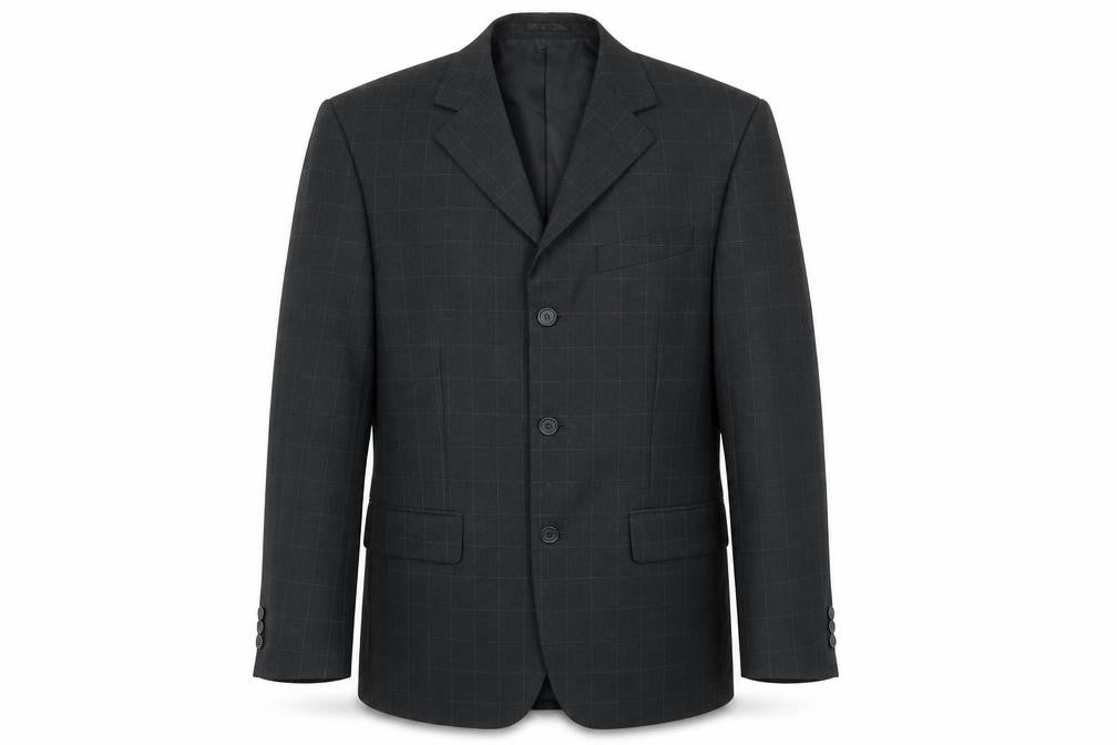Mens UK Size 38 Zantos Regular Black Suit Jacket