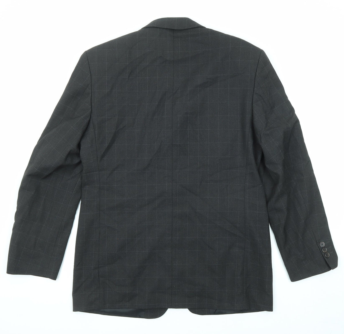 Mens UK Size 38 Zantos Regular Black Suit Jacket