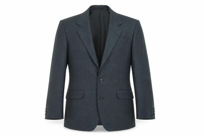 Hector Jones Mens Black Wool Jacket Suit Jacket Size 36 Regular