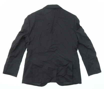 Mens UK Size 40 Marks and Spencer Regular Black Suit Jacket