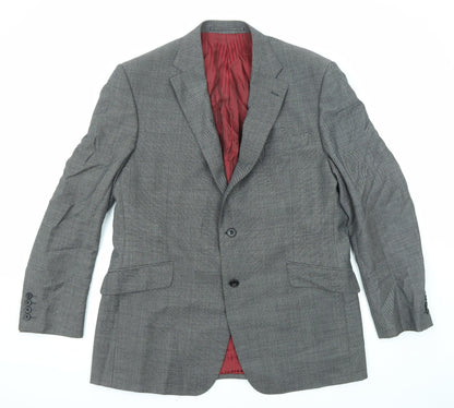 Mens UK Size 42 Marks and Spencer Regular Grey Suit Jacket