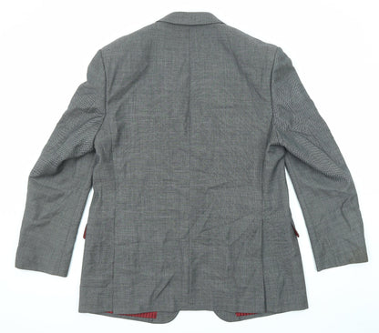 Mens UK Size 42 Marks and Spencer Regular Grey Suit Jacket