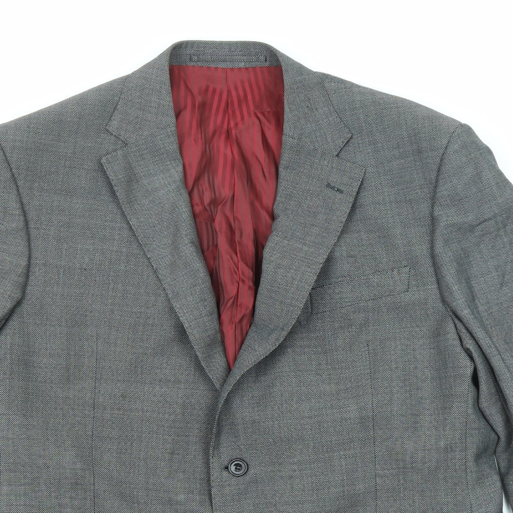 Mens UK Size 42 Marks and Spencer Regular Grey Suit Jacket