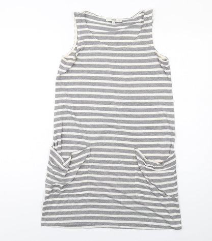 Womens UK Size 8 NEXT Grey Tunic Tank