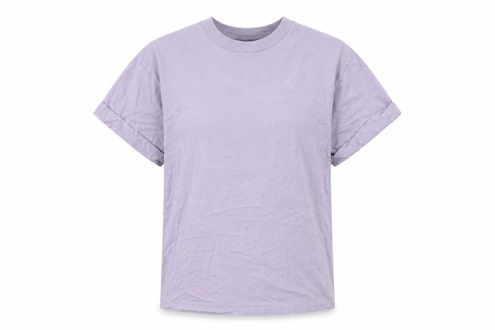Womens UK Size 4 ASOS Purple Basic T-Shirt