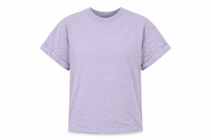 Womens UK Size 4 ASOS Purple Basic T-Shirt