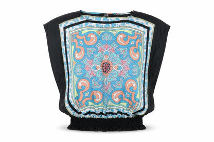 Womens UK Size 14 Julien Macdonald Multicoloured Basic Blouse