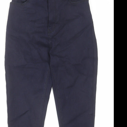 No Apologies Womens Blue Cotton Skinny Jeans Size 26 in L24 in Regular Zip