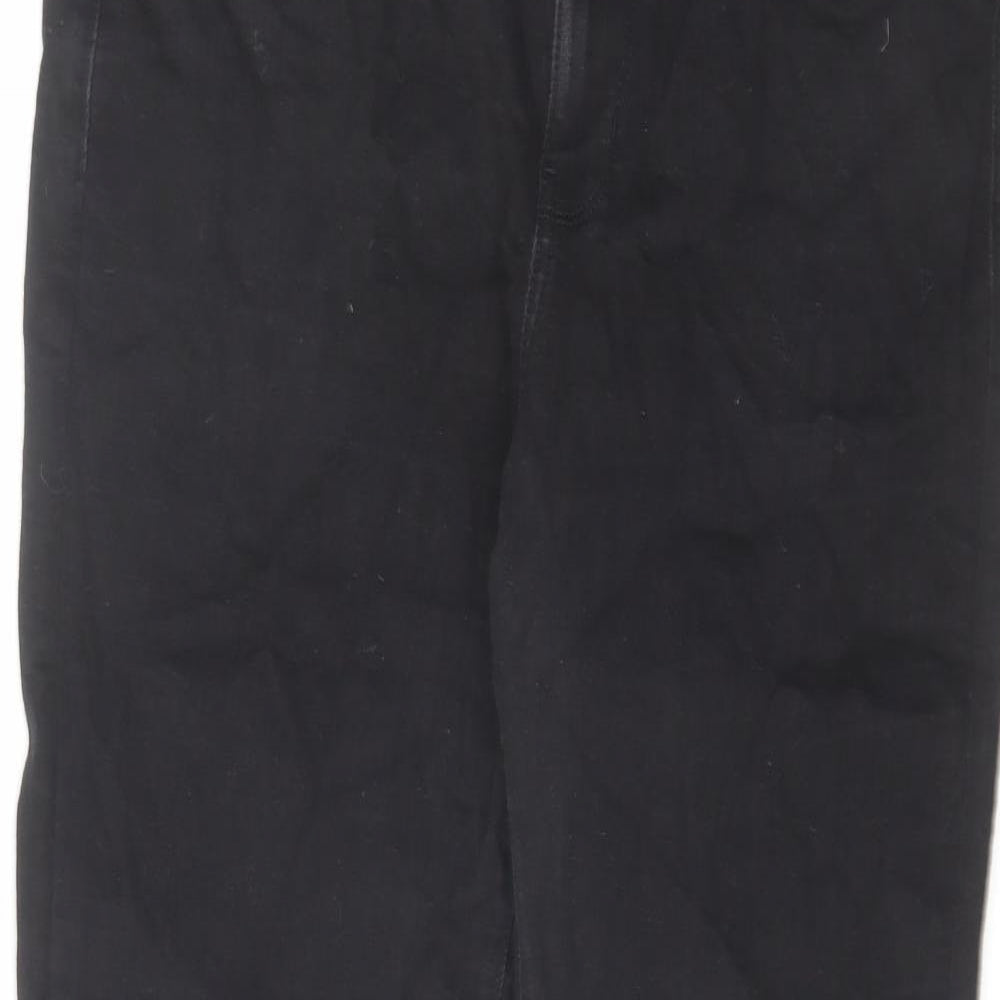 Womens UK Size 14 American Eagle Outfitters Regular Fit Skinny Black Jeans