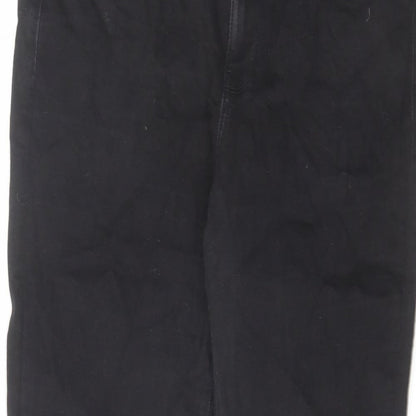 Womens UK Size 14 American Eagle Outfitters Regular Fit Skinny Black Jeans