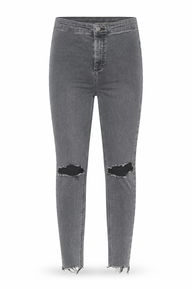 Womens UK Size 30 in Topshop Regular Fit Skinny Grey Jeans