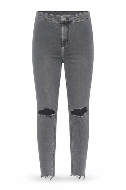 Womens UK Size 30 in Topshop Regular Fit Skinny Grey Jeans