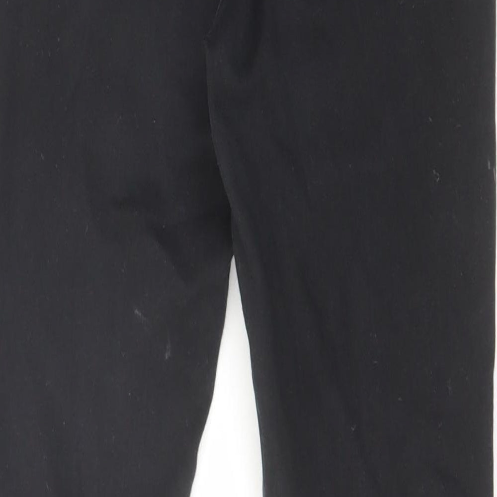 River Island Womens Black Cotton Skinny Jeans Size 8 L25 in Regular Zip