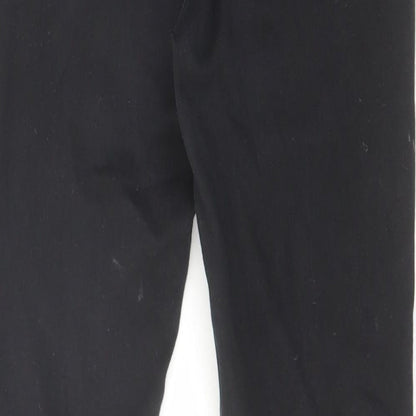 River Island Womens Black Cotton Skinny Jeans Size 8 L25 in Regular Zip