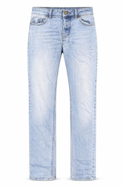 Mens UK Size 30 in Denim & Co. Regular Fit Straight Blue Jeans