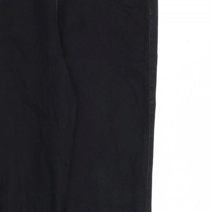 Denim & Co. Womens Black Cotton Jegging Jeans Size 10 L29 in Regular