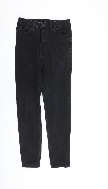 Womens UK Size 8 Marks and Spencer Regular Fit Skinny Black Jeans