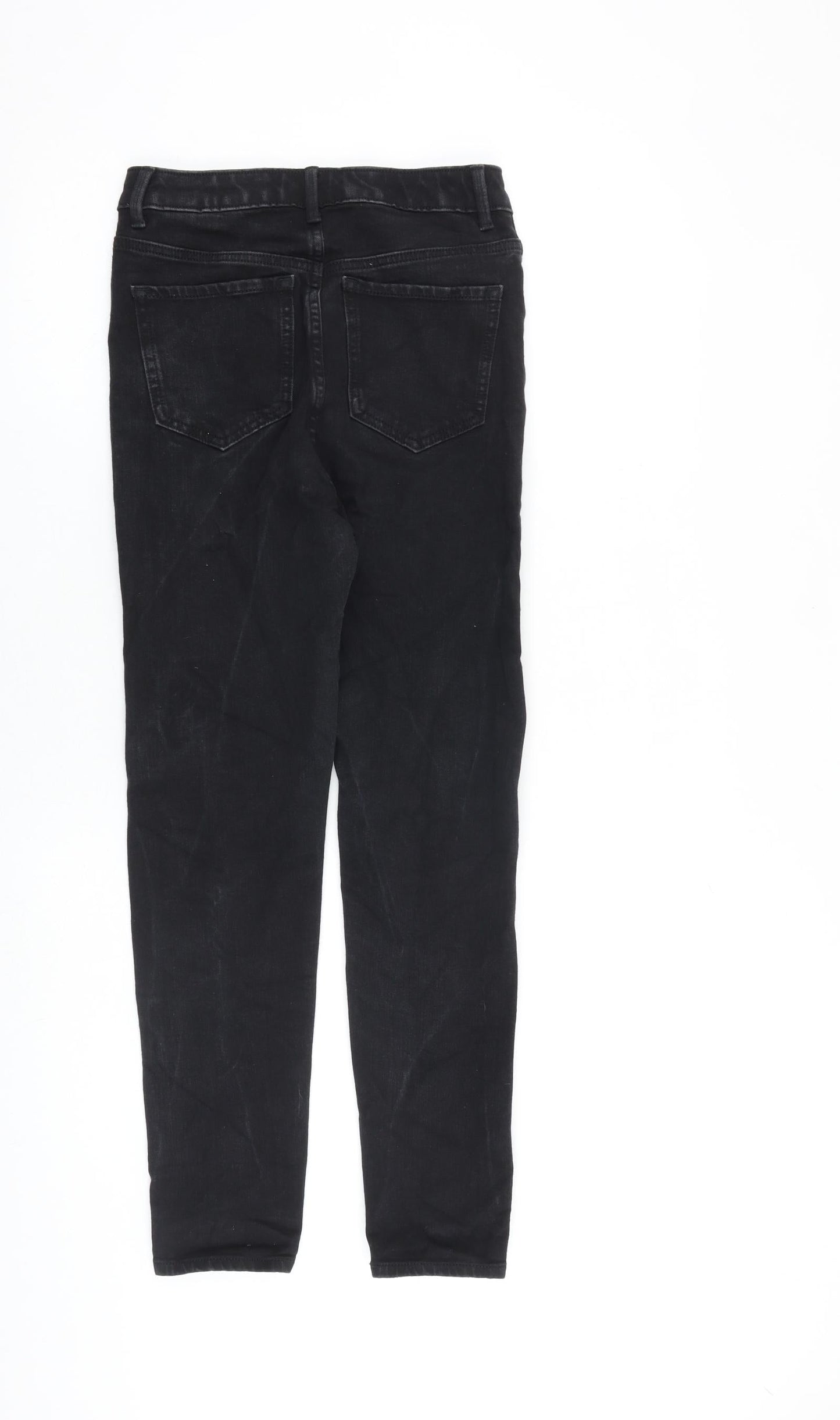 Womens UK Size 8 Marks and Spencer Regular Fit Skinny Black Jeans