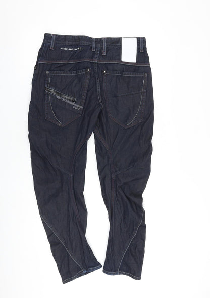 Mens UK Size 32 in NEXT Regular Fit Tapered Blue Jeans