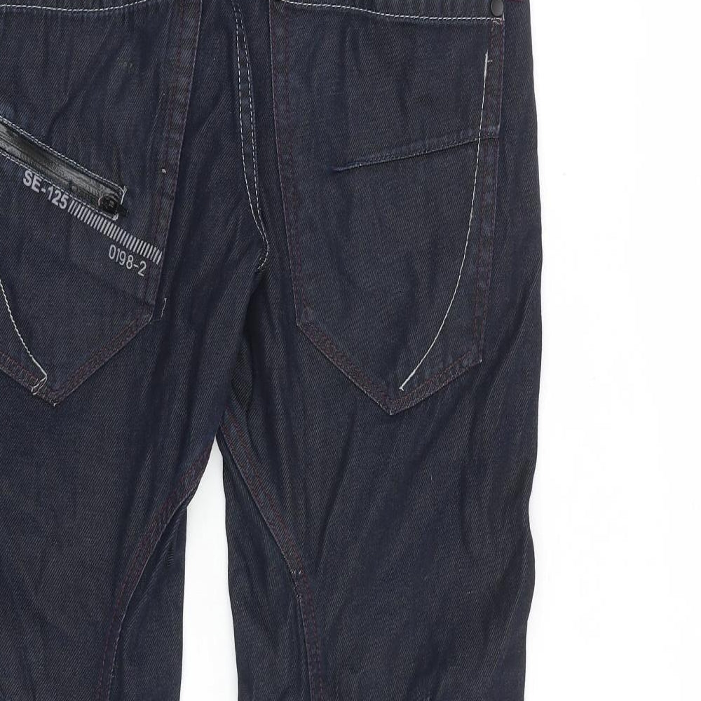 Mens UK Size 32 in NEXT Regular Fit Tapered Blue Jeans