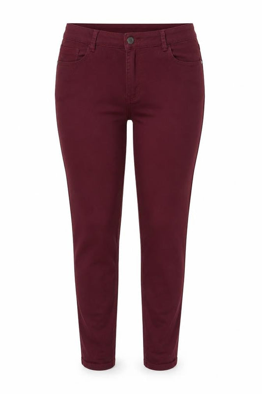 Womens UK Size 12 Debenhams Slim Fit Skinny Red Jeans