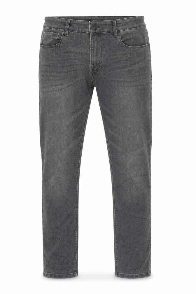 Mens UK Size 32 in Everyday Regular Fit Straight Grey Jeans